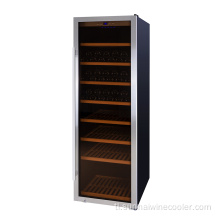 Compressor beer Bule LED light wine cooler